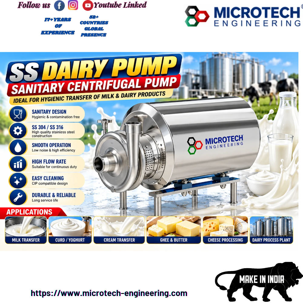 SS Dairy Pump