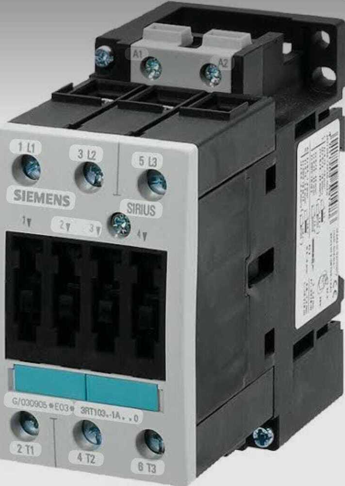 Siemens Sirius 3Rt103 Power Contactor - Application: Marine Engine Room Electrical Panels