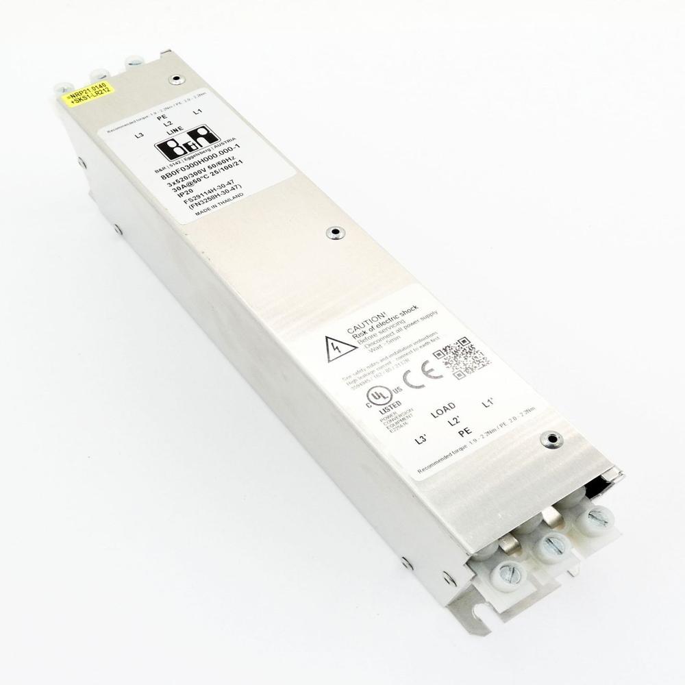 LINE FILTER, PASSIVE, 30A, 3X 520 VAC, 50/60 HZ, IP20