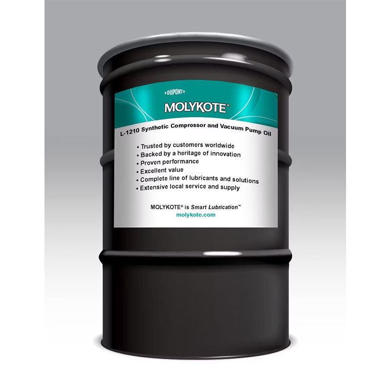 MOLYKOTE L-1210 Synthetic Compressor and Vacuum Pump Oil