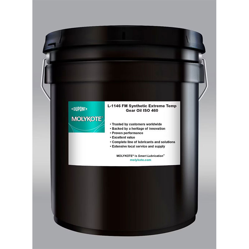 MOLYKOTE L-1146FM Synthetic Extreme Temp Gear Oil - ISO 460