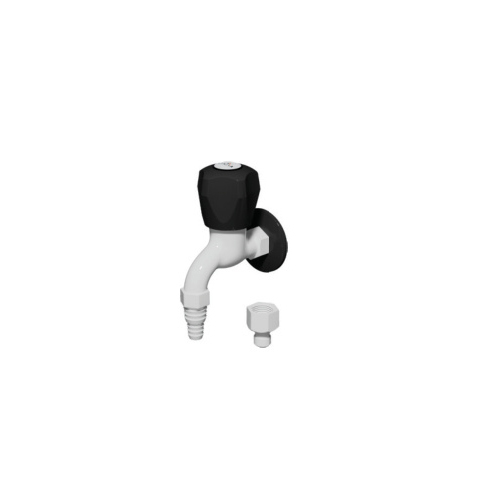 Bib Cock Nozzle With Flange