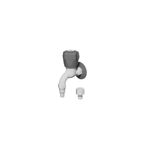Bib Cock Nozzle With Flange