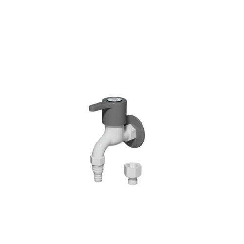 Bib Cock Nozzle With Flange