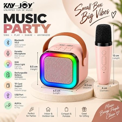 Kay Joy K12 Bluetooth Speaker With Mic