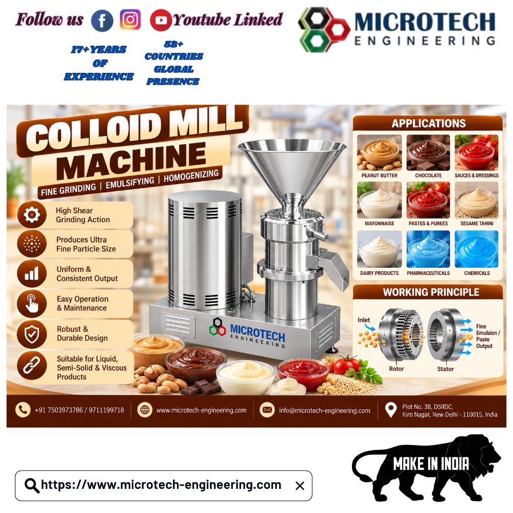 Colloid Mill Machine