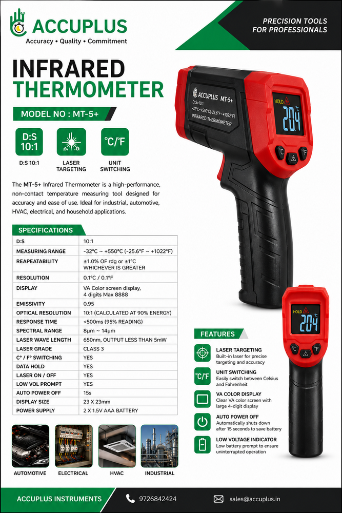 Infrared Thermometer MT5A