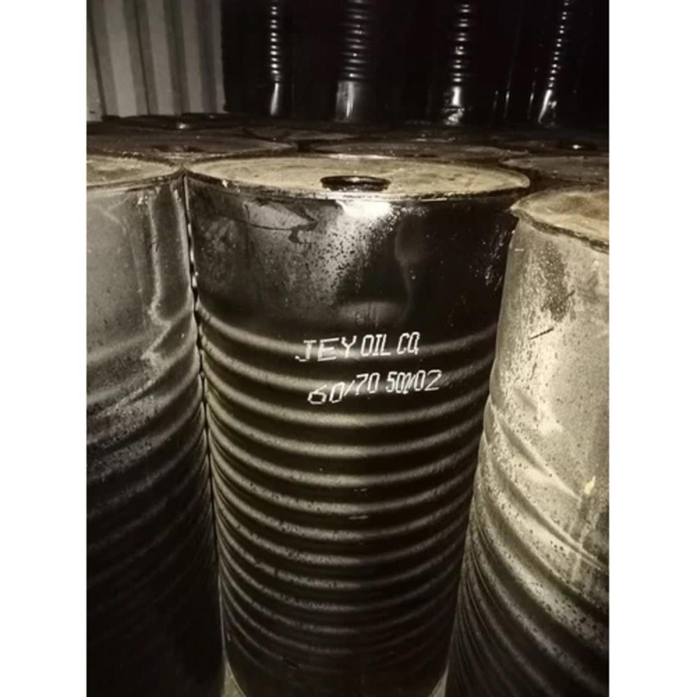 Bitumen 60 70 Drum - Pure Bitumen Material | Modified Bitumen For Road Projects, Non-embossed, Black Color, Superior Durability