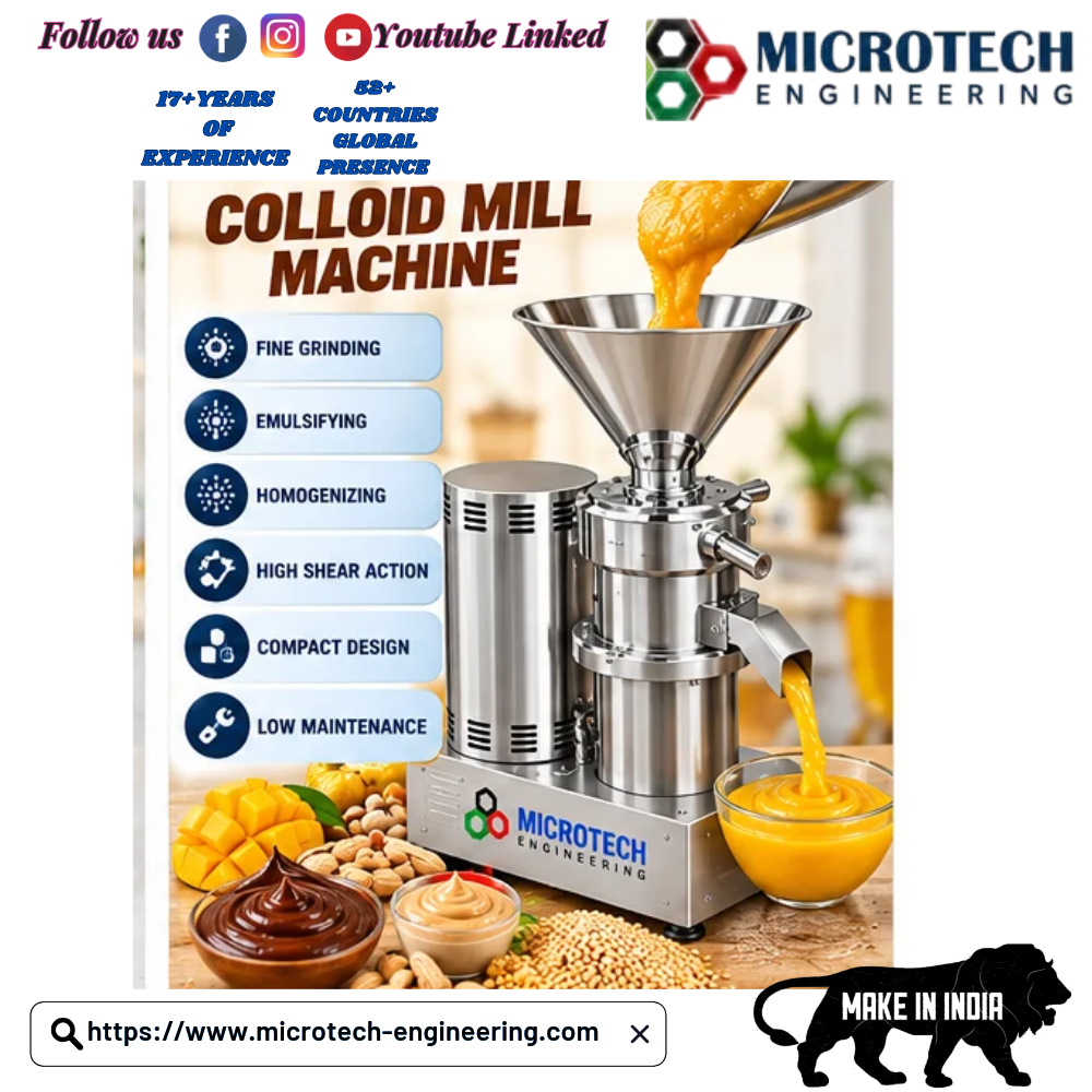 Colloid Mill Machine