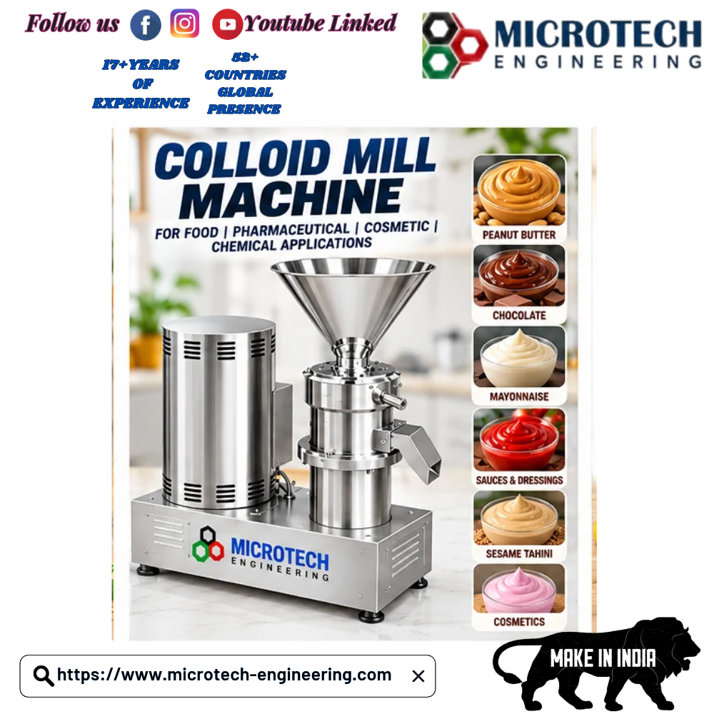 Colloid Mill Machine
