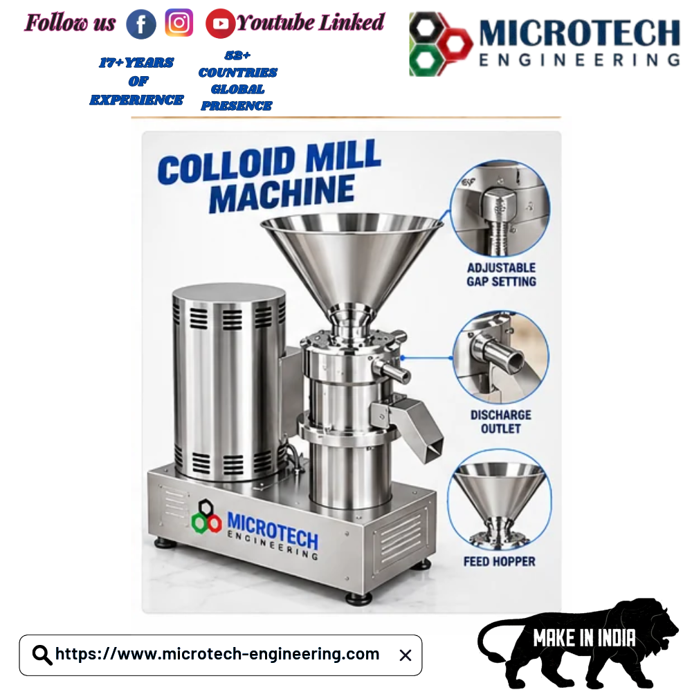 Colloid Mill Machine