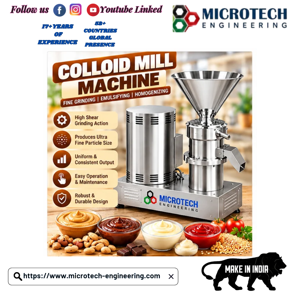 Colloid Mill Machine