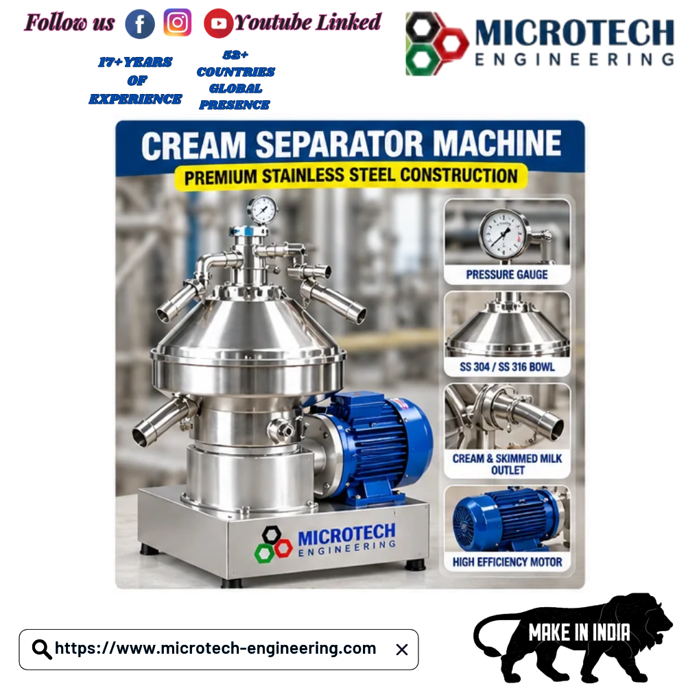 Cream Separator Machine