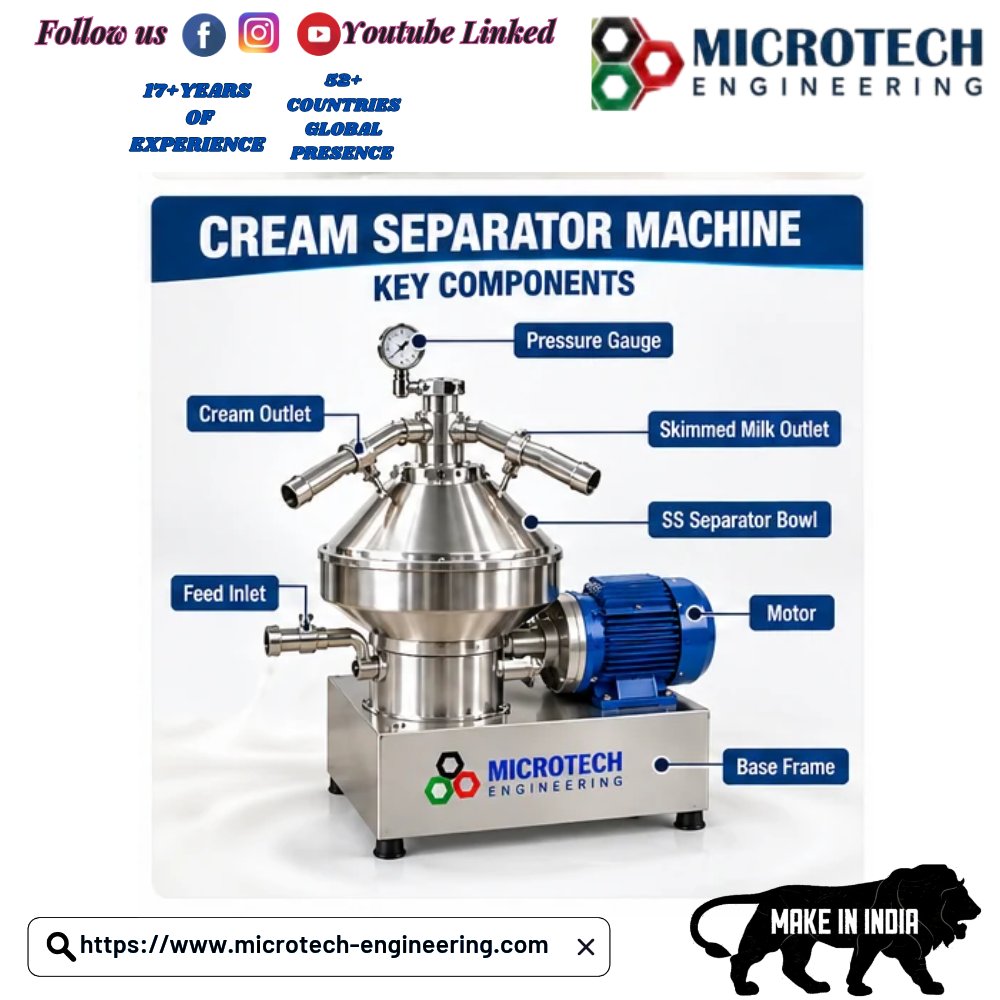 Cream Separator Machine