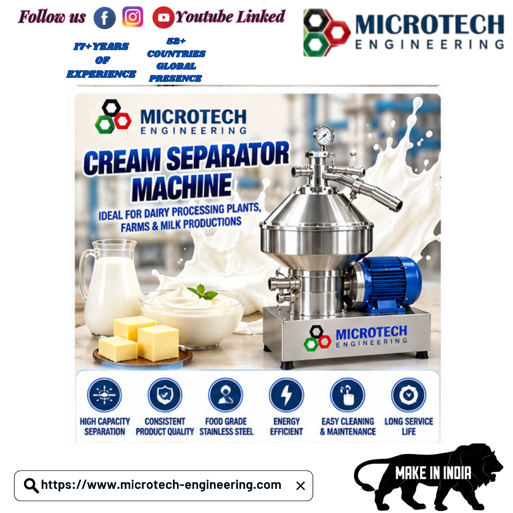 Cream Separator Machine
