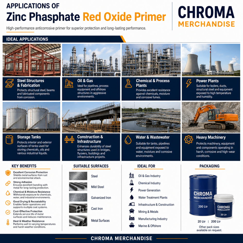 Zinc Phasphate Red Oxide Primer