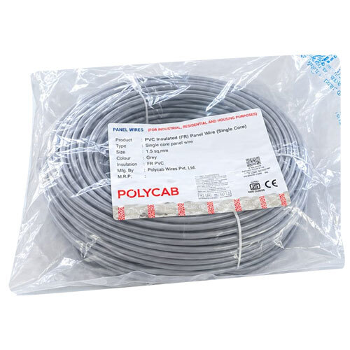Polycab 1.5 SQMM Grey FR Wire