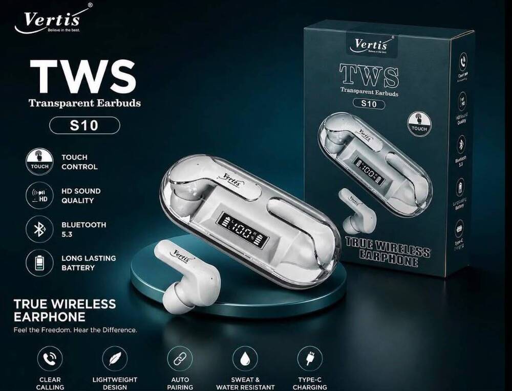 Transparent TWS Earbuds