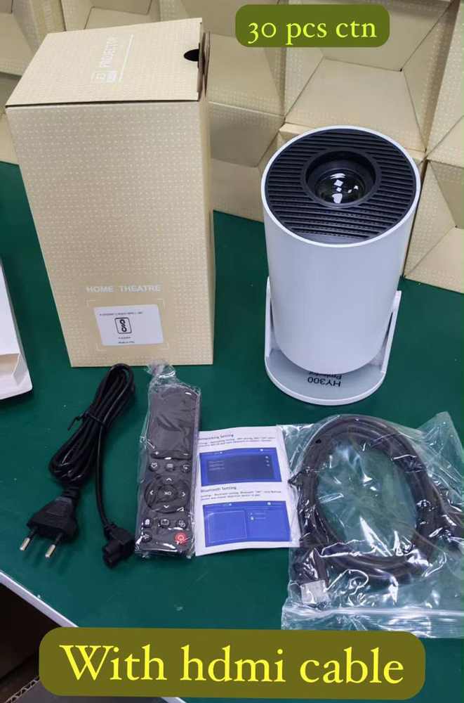 HY300 Pro Smart Portable Mini Projector