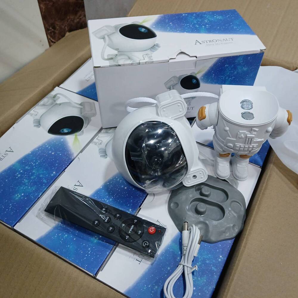 Astronaut Galaxy Projector Night Light