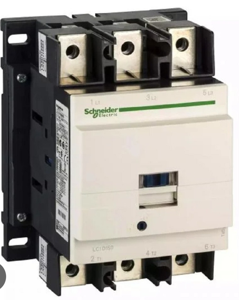 Schneider Electric Lc1D150 Tesys Deca 3-Pole 150A Power Contactor - Application: Industrial Motor Control Centers (Mcc) & Star-Delta Starters