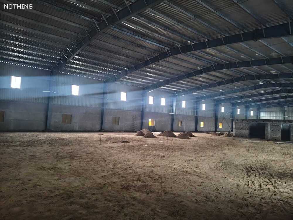 Industrial Metal Construction Shed
