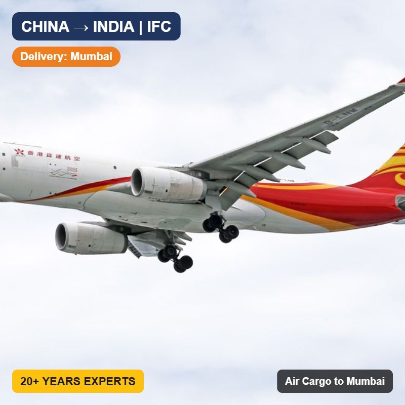 Air Cargo from China to Mumbai