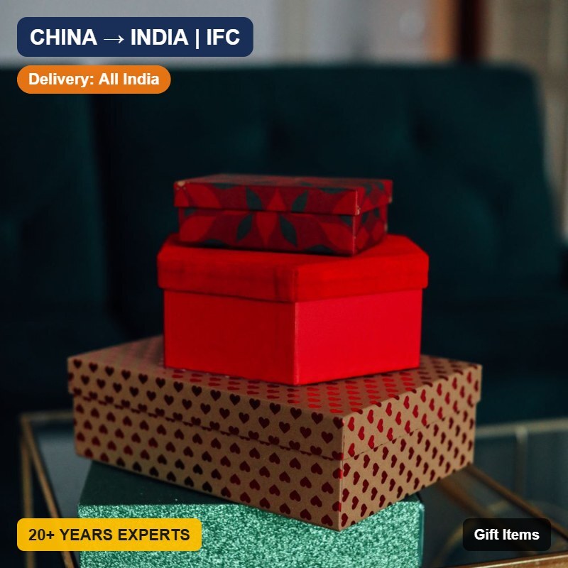 Import Gift Items from China to India