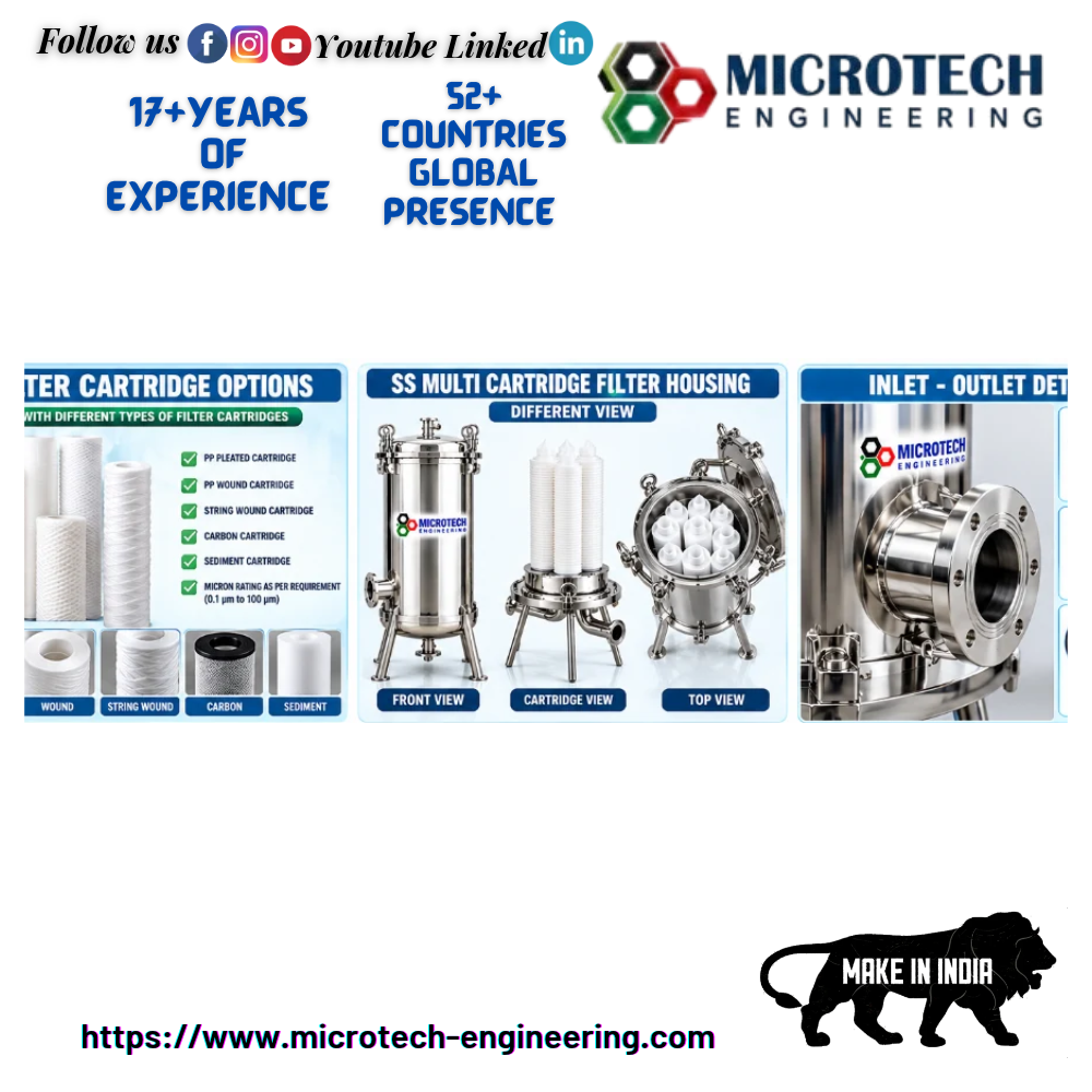 SS Multi Cartridge Filter Housing