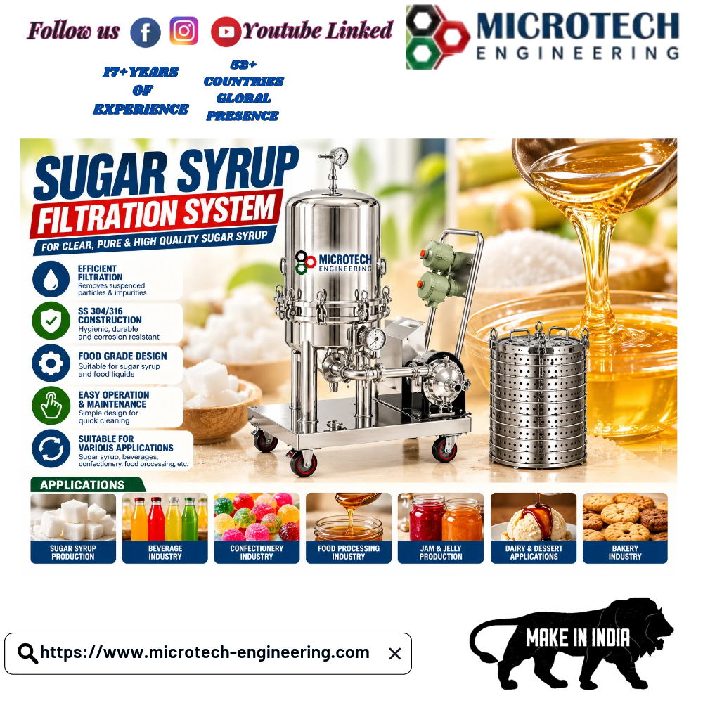 Sugar Syrup Filtration System