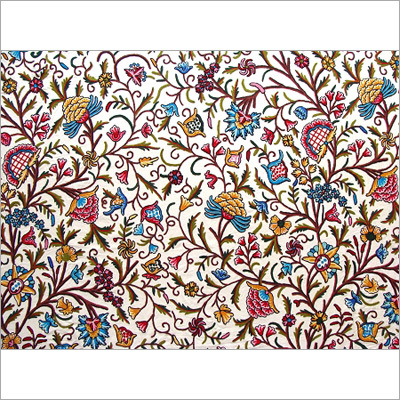 Red Crewel Bedding