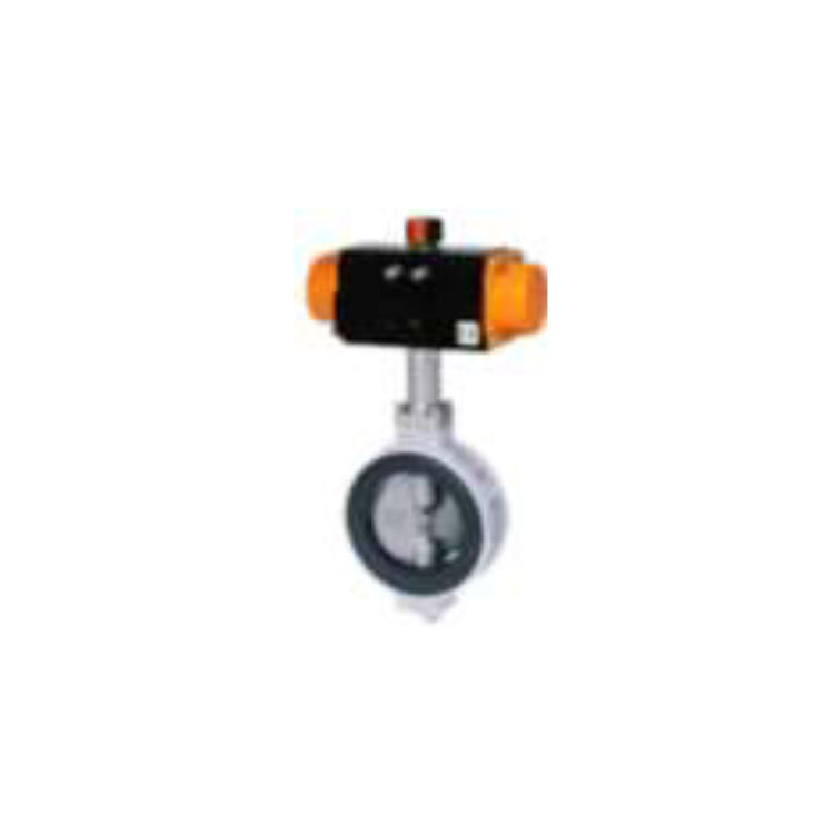 Pneumatic Actuator Operated Aluminium Butterfly Valve