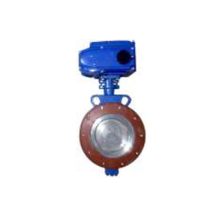 Off-Set Disc Butterfly Valve with Electrical Actuator