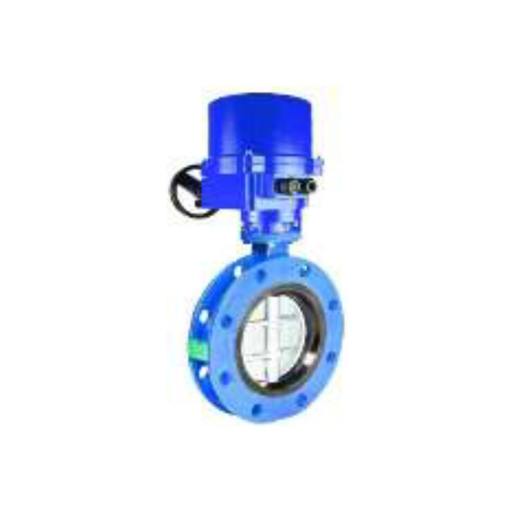 Double Flange Butterfly Valve with Electrical Actuator