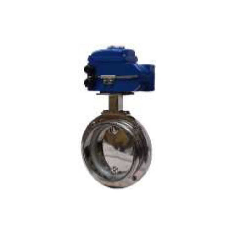 Pharma Butterfly Valve with Electrical Actuator