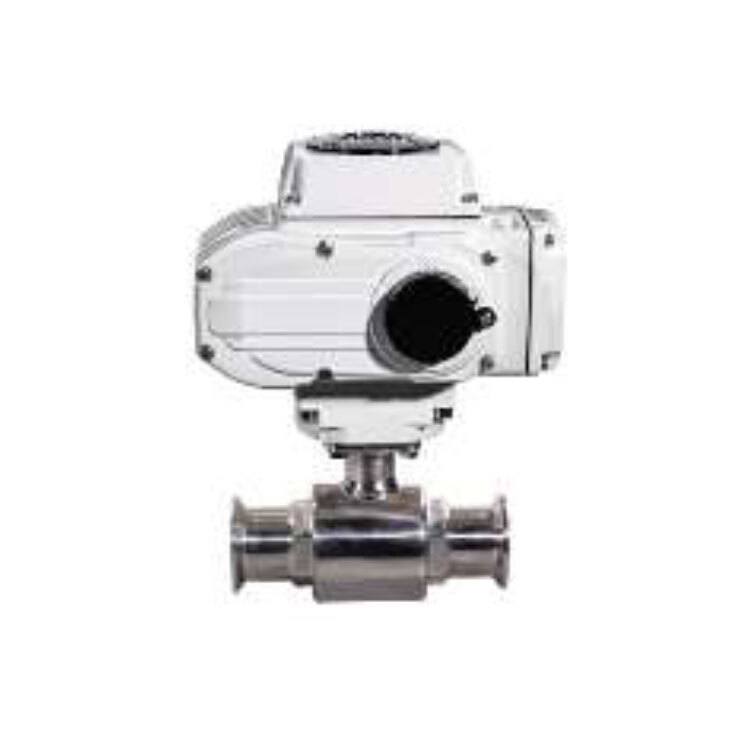 Pharma Ball Valve with Electrical Actuator