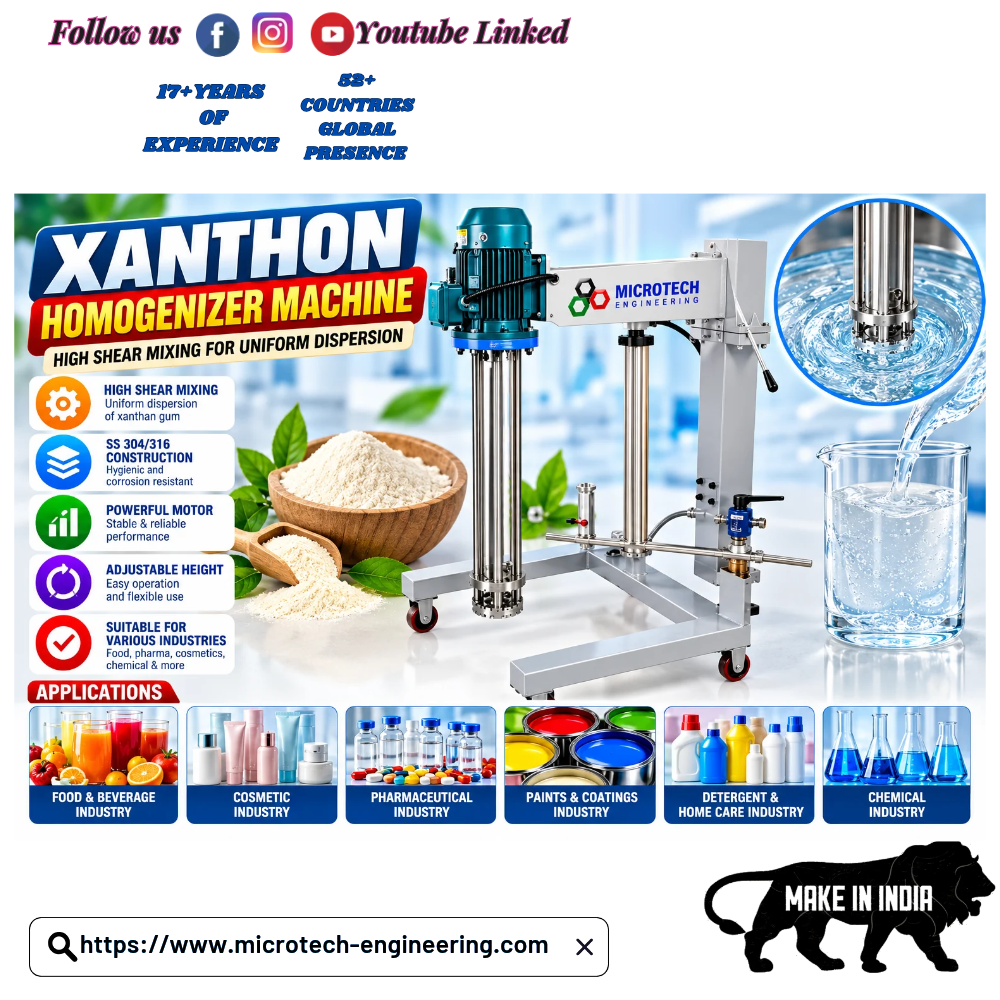 XANTHON HOMOGENIZER MACHINE