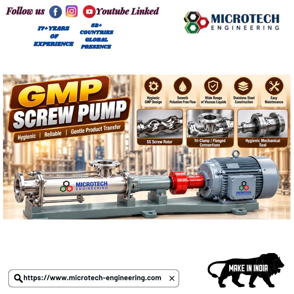  GMP Screw Pump