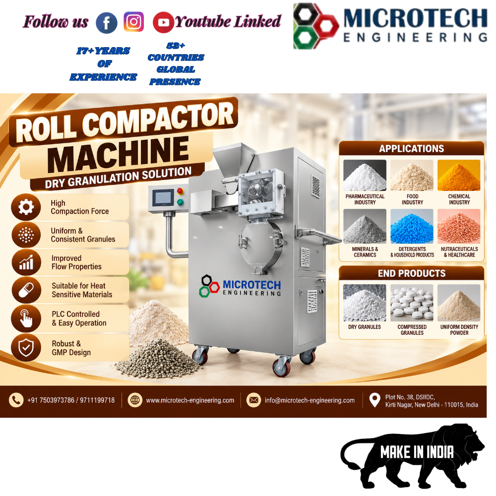 Roll Compactor Machine