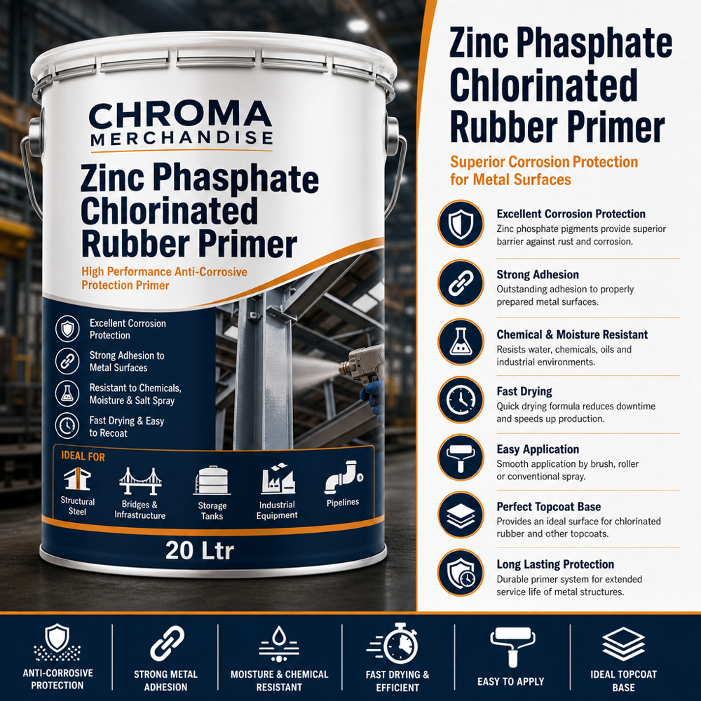 Zinc Phasphate Chlorinated Rubber Primer