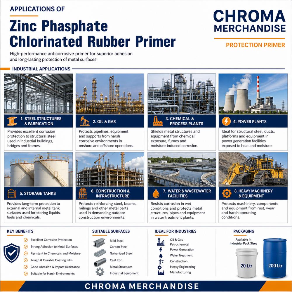 Zinc Phasphate Chlorinated Rubber Primer