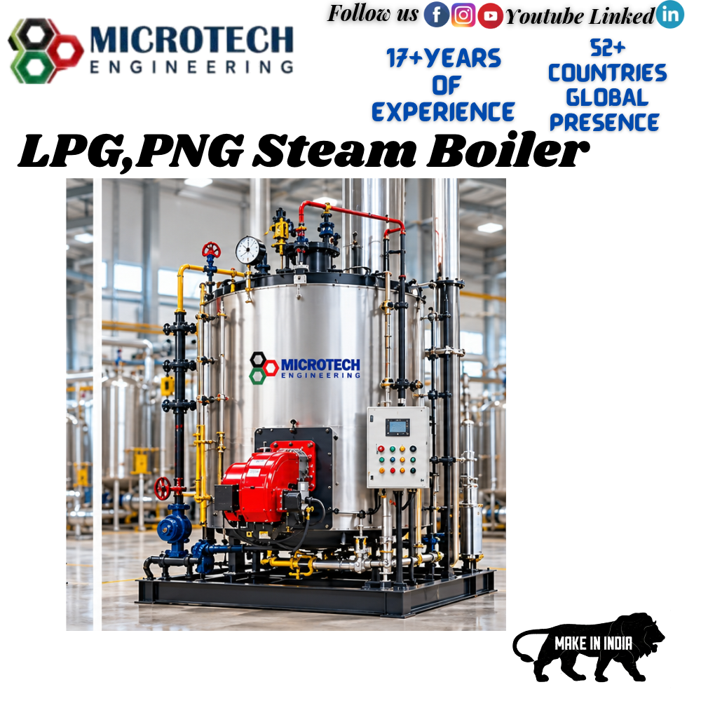 LPG,PNG Steam Boiler