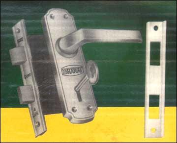मोर्टिस लॉक सेट (डबल डोर 45")