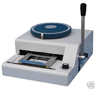Pvc Smart Id Card Embossing Machine at Best Price in Ahmedabad | Delta ...