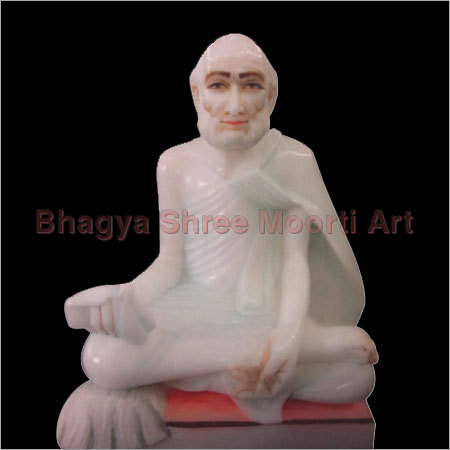 Marble Rajendra Suri Statue
