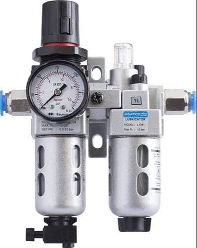 Janatics Pneumatics Filter Regulator Lubricator Unit