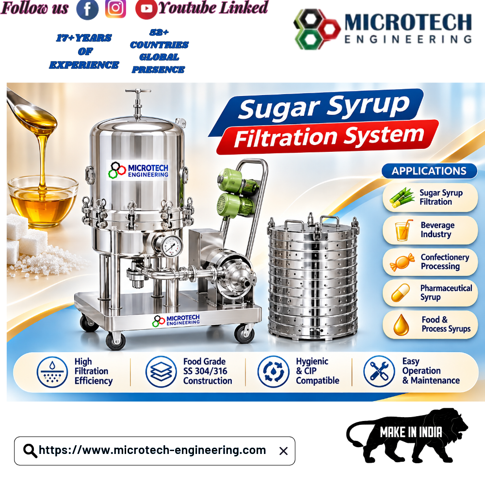 Sugar Syrup Filtration System