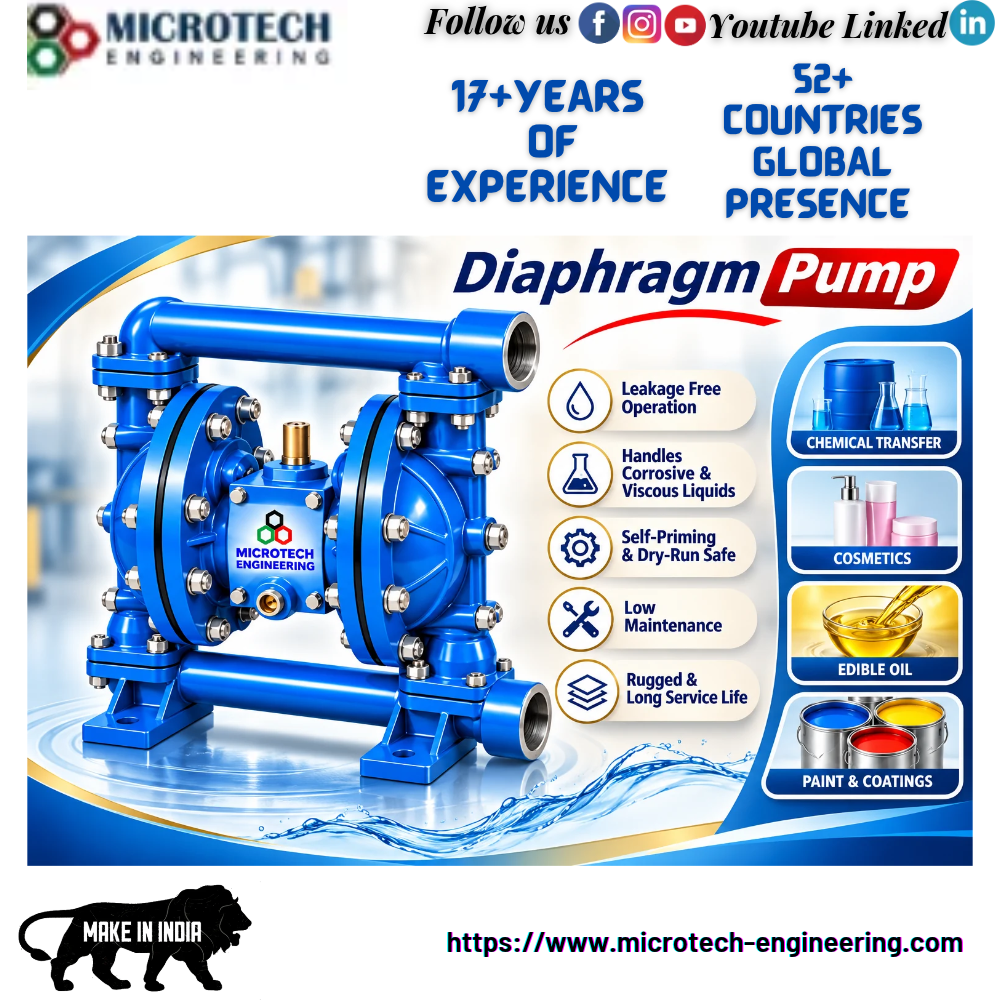 Microtech Engineering Diaphragm Pump