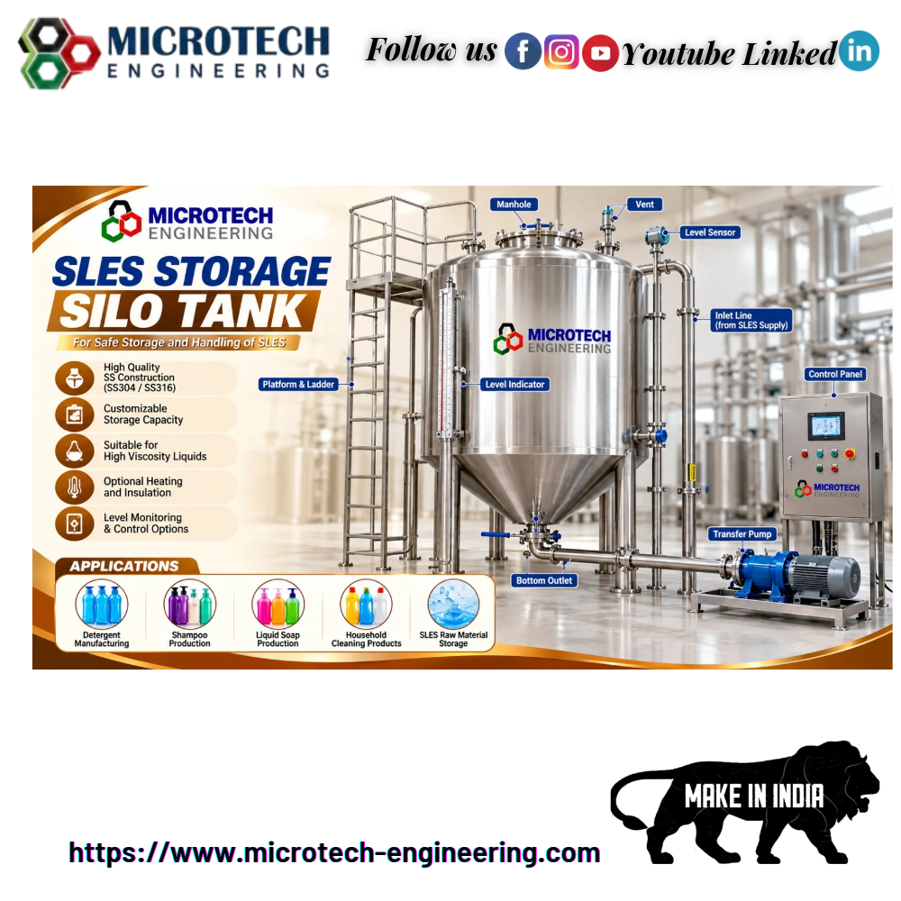 SLES Storage Silo Tank
