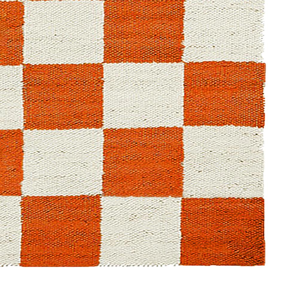 TAITAL Multi-Color Four-Block Checkered Rug